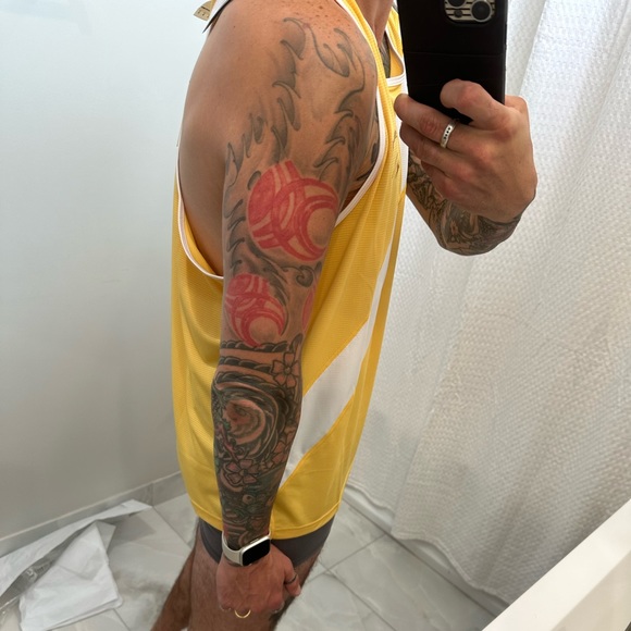 NWT RARE Limited Edition Tracksmith x Puma Speed City Mens Race Running Singlet - Picture 7 of 10